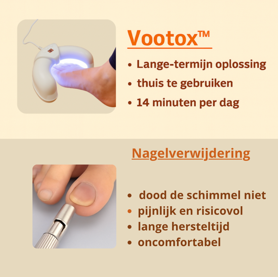 Vootox™ PureLight | 3-in-1-therapie