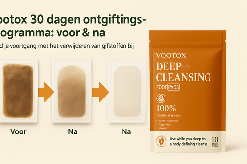 Vootox™ Gember pads  | Pure Balance Ontgiftende Voetpleisters